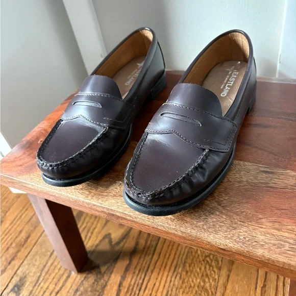 Eastland ll Women’s Brown Penny Loafers - Picture 3 of 6